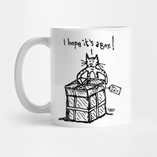 Cat Gets a Gift Mug